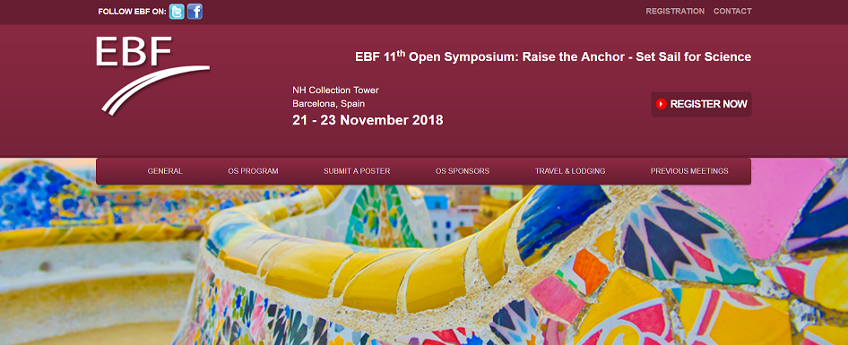 EBF – Barcelona 21-23 November 2018